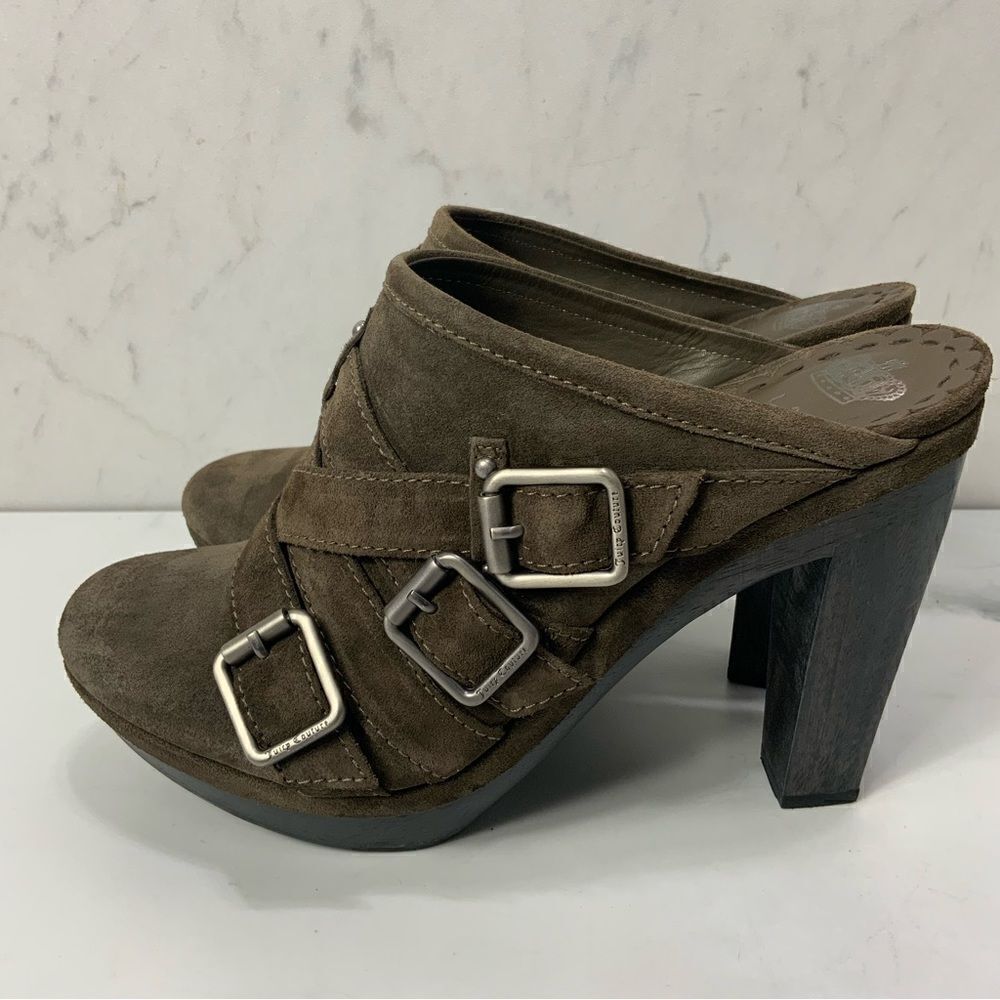 JUICY COUTURE Closed Toe Heels Mules - Picture 3 of 6